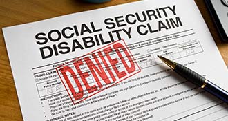 social security disability claim denied